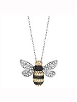 Collana Julie Julsen Donna Ciondoli in Argento Zircone JJNEBEE - JJNEBEE